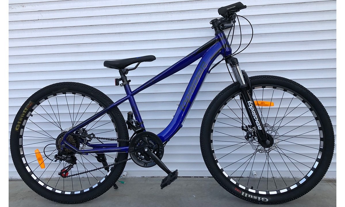 Фотографія Велосипед гірський TopRider 27,5" Trime TR550 2020 blue